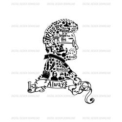 Waiting For My Letter From Hogwarts Harry Potter Head SVG Cut Files