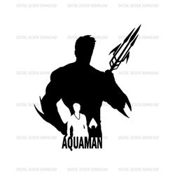 Marvel Avengers Superheroes Aquaman SVG Silhouette Cricut File