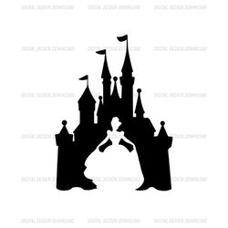 Cinderella Disney Princess Castle SVG