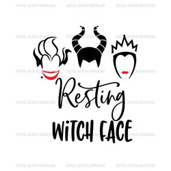 Resting Witches Face Bad Witches Club SVG