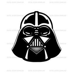 Darth Vader Face Star Wars Movie SVG