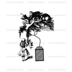 Alice In Wonderland And Through The Looking Glass SVG