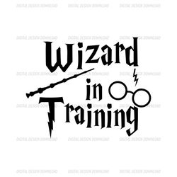 Wizard In Training Harry Potter Movie SVG Cut Files