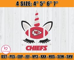 Chiefs Unicon Embroidery Design, Chiefs Embroidery Design, NFL sport, Embroidery Design files, D21- Kreincespng