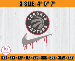 Toronto Raptors Embroidery Design, Basketball Nike Embroidery Machine Design