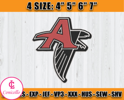 Atlanta Falcons Embroidery, NFL Falcons Embroidery, NFL Machine Embroidery Digital, 4 sizes Machine Emb Files -23-Krabbe