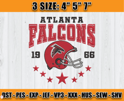 Atlanta Falcons Football Embroidery Design, Brand Embroidery, NFL Embroidery File, Logo Shirt 34
