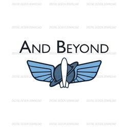 Buzz Lightyear Space Ranger And Beyond Toy Story Logo SVG