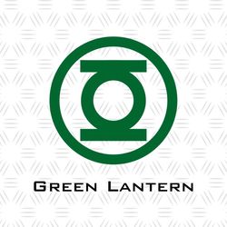 Avengers Superhero Green Lantern Logo SVG