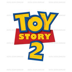 Disney Cartoon Toy Story 2 Logo Vector SVG