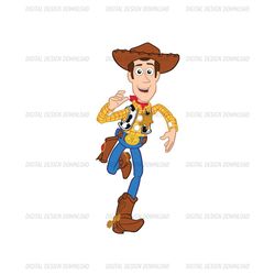 Cowboys Woody From Toy Story Cartoon SVG Vector