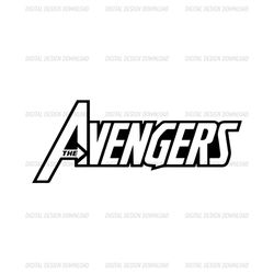 Marvel The Avengers Logo SVG Cut File