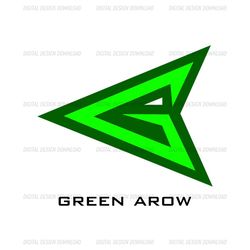 Avengers Superhero Green Arow Logo SVG