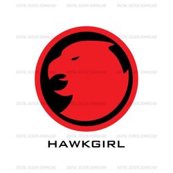 Avengers Superheroines Hawkgirl Logo SVG