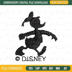 Duck Character Disney Embroidery Png