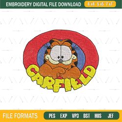 The Garfield Movie Logo Embroidery