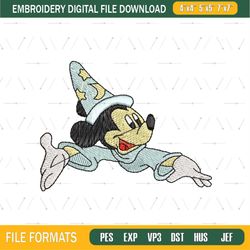 Mickey Magic Embroidery Design Png