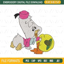 Duck Embroidery Design Png