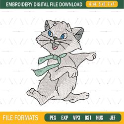 Berlioz The Aristocats Embroidery Png