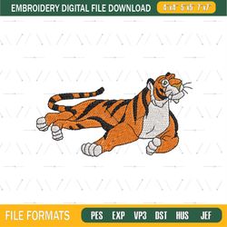 Rajah The Tiger Embroidery Png