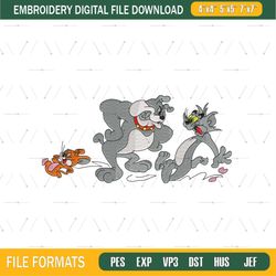 Friends War Disney Tom and Jerry Embroidery