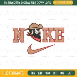 Nike x San Francisco 49ers Mascot Embroidery Designs Png