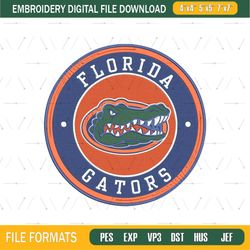 NCAA Logo Embroidery Files, NCAA Florida Gators Embroidery