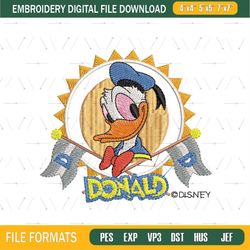 Disney Donald Duck Badge Embroidery