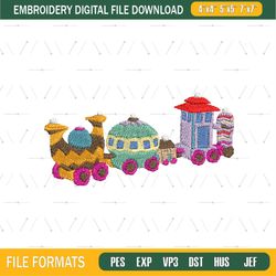In The Night Garden Train Ninky Nonk Embroidery png