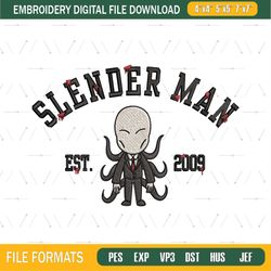 Slender Man Est Embroidery Files