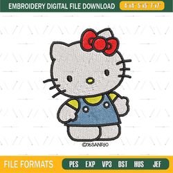 Sanrio Cat Hello Kitty Embroidery png