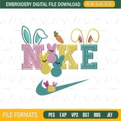 Nike Cute Embroidery Design