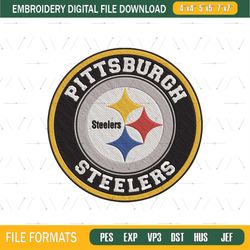 Logo Pittsburgh Steelers Embroidery Designs