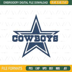 Dallas Cowboys Embroidery Files Png