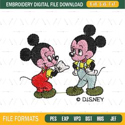 Baby Minnie Disney Embroidery File Png