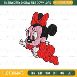 Baby Infant Minnie Embroidery