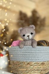 Little bear knitting pattern