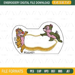Chip And Dale Embroidery Disney Png