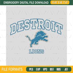 Detroit Lions Embroidery Files, NFL Logo Embroidery Designs, NFL Lions, NFL Machine Embroidery Designs,