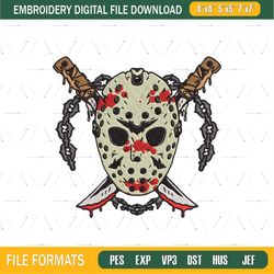 Halloween Horror Embroidery Designs