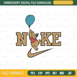 Nike Winnie The Pooh Embroidery Designs