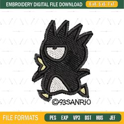 Badtz Maru Penguin Side View Embroidery png