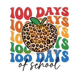 100 Days Of School SVG, 100th Day Of School Celebration Svg, Gift For Student Svg, 100th Day Svg, Teacher School Svg, T