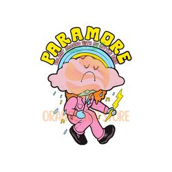 Paramore Walking Around With My Little Rain SVG, Sad Cloud Paramore 2023 This Is Why Tour 2023 SVG Cricut File