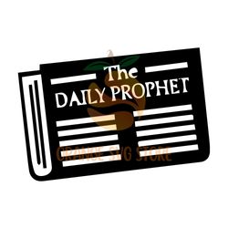 The Daily Prophet SVG, Wizarding News Paper SVG, Harry Potter Series Film SVG, Potter Cricut, Harry