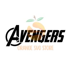 Marvel Avengers Logo SVG Cut File