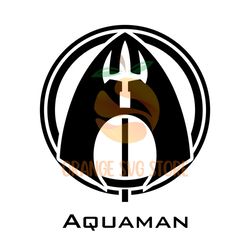 Avengers Superhero Aquaman Logo SVG