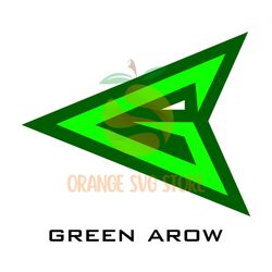 Avengers Superhero Green Arow Logo SVG