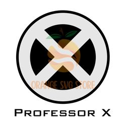 Avengers Superheroes Professor X Logo SVG