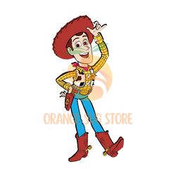 Disney Woody Cowboy From Toy Story Cartoon SVG